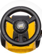 CHIPOLINO Tractor de impins CAT yellow volan cu sunete spatiu pentru depozitare greutate admisa 25 kg