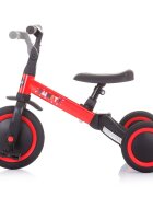 CHIPOLINO Tricicleta pentru copii Smarty Red 2 in 1 ghidon reglabil de la 1 ani si o greutate de pana la 25 kg