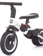 CHIPOLINO Tricicleta pentru copii Smarty White 2 in 1 ghidon reglabil de la 1 ani si o greutate de pana la 25 kg