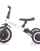 CHIPOLINO Tricicleta pentru copii Smarty White 2 in 1 ghidon reglabil de la 1 ani si o greutate de pana la 25 kg
