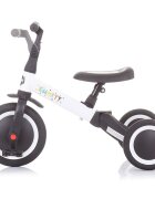 CHIPOLINO Tricicleta pentru copii Smarty White 2 in 1 ghidon reglabil de la 1 ani si o greutate de pana la 25 kg