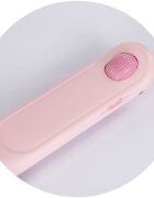 CHIPOLINO Trotineta pentru copii Bloomi pink cu sezut 3 roti cu lumini ghidon reglabil greutate admisa 50 kg