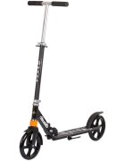 CHIPOLINO Trotineta pliabila Omega Black cu ghidon reglabil cadru din aluminiu baza anti-alunecare cric greutate admisa 100 kg