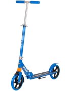 CHIPOLINO Trotineta pliabila Omega Blue cu ghidon reglabil cadru din aluminiu baza anti-alunecare cric greutate admisa 100 kg