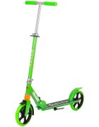 CHIPOLINO Trotineta pliabila Omega Green cu ghidon reglabil cadru din aluminiu baza anti-alunecare cric greutate admisa 100 kg