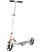 CHIPOLINO Trotineta pliabila Omega White cu ghidon reglabil cadru din aluminiu baza anti-alunecare cric greutate admisa 100 kg