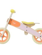 Classic World Bicicleta din lemn fara pedale 12 inch Orange