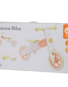 Classic World Bicicleta din lemn fara pedale 12 inch Orange