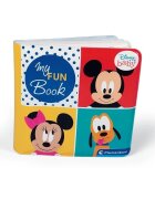 CLEMENTONI Carticica Disney pentru baita care ajuta la dezvoltarea simturilor
