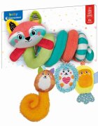 CLEMENTONI Jucarie de plus pentru carucior spirala cu animalute