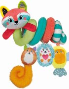 CLEMENTONI Jucarie de plus pentru carucior spirala cu animalute