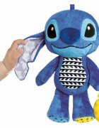 CLEMENTONI Jucarie pentru copii - Plus Disney Stitch pentru dezvoltarea senzoriala ce se poate agata la carut sau patut