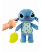 CLEMENTONI Jucarie pentru copii - Plus Disney Stitch pentru dezvoltarea senzoriala ce se poate agata la carut sau patut