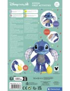 CLEMENTONI Jucarie pentru copii - Plus Disney Stitch pentru dezvoltarea senzoriala ce se poate agata la carut sau patut