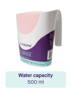 Clevamama Cana pentru clatire pink 3526