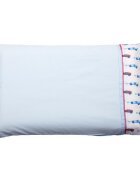 Clevamama Fata de perna pentru bebelusi bleu cu imprimeu 7506