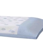 Clevamama Fata de perna pentru bebelusi blue cu imprimeu