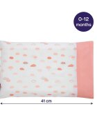 Clevamama Fata de perna pentru bebelusi coral cu imprimeu