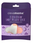 Clevamama Fata de perna pentru bebelusi coral cu imprimeu