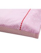 Clevamama Fata de perna pentru copii roz cu imprimeu 50cmx30cm
