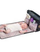 Clevamama Geanta multifunctionala Ellie Messenger Asphalt