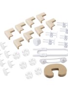 Clevamama Kit 30 piese protectii mobilier Bej