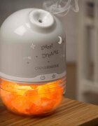 Clevamama Lampa cu sare din Himalaya umidificator cu lumina de noapte 3070