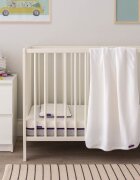 Clevamama Paturica din bumbac Waffle Weave 120 x 140 cm White 3465
