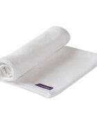Clevamama Paturica din bumbac Waffle Weave 120 x 140 cm White 3465
