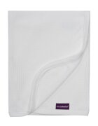 Clevamama Paturica din bumbac Waffle Weave 70 x 90 cm White 3462