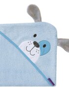 Clevamama Prosop de baie Bamboo Puppy blue
