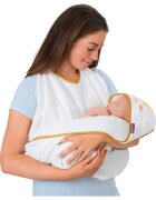 Clevamama Prosop extra large galben din bumbac 3522