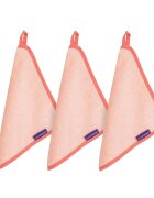 Clevamama Set 3 prosoape pentru fata bebelusi 3513