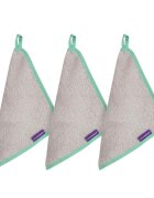 Clevamama Set 3 prosoape pentru fata bebelusi 3515