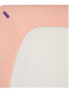 Clevamama Set cearceaf cu elastic 120cm x 60cm 3322 roz