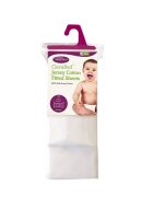 Clevamama Set cearceaf cu elastic 120cm x 60cm alb