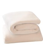 Clevamama Set cearceaf cu elastic 120cm x 60cm alb