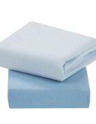 Clevamama Set cearceaf cu elastic 140 cm x 70 cm blue