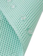 Clevamama Set covoras antiderapant si genunchiera pentru baie bleu
