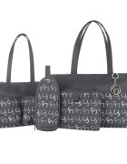 Clevamama Set geanta multifunctionala Nicole Asphalt
