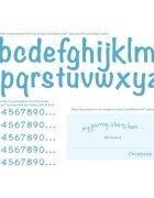 Clevamama Valiza bleu cu amintiri