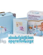 Clevamama Valiza bleu cu amintiri