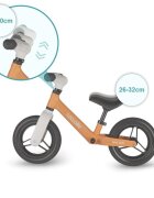 COCCOLLE Bicicleta fara pedale First Way Cookie Beige 2-6 ani Roti 10 inch din PU Ghidon reglabil Greutate admisa 30 kg Sa Reglabila