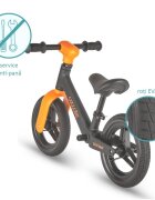 COCCOLLE Bicicleta fara pedale First Way Orange Shadow 2-6 ani Roti 10 inch din PU Ghidon reglabil Greutate admisa 30 kg Sa Reglabila