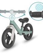 COCCOLLE Bicicleta fara pedale First Way Summer Mint 2-6 ani Roti 10 inch din PU Ghidon reglabil Greutate admisa 30 kg Sa Reglabila