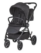 COCCOLLE Carucior modular 2 in 1 Serry Jet Black + Scoica auto iSize Knox Black