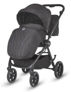 COCCOLLE Carucior modular 2 in 1 Serry Jet Black + Scoica auto iSize Knox Black