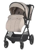 COCCOLLE Carucior modular 3 in 1 Lissia Butternut Beige + Scoica auto iSize Knox Black