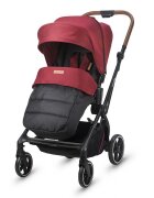 COCCOLLE Carucior modular 3 in 1 Saliara Cabernet + Scoica auto iSize Knox Black