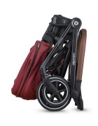 COCCOLLE Carucior modular 3 in 1 Saliara Cabernet + Scoica auto iSize Knox Black